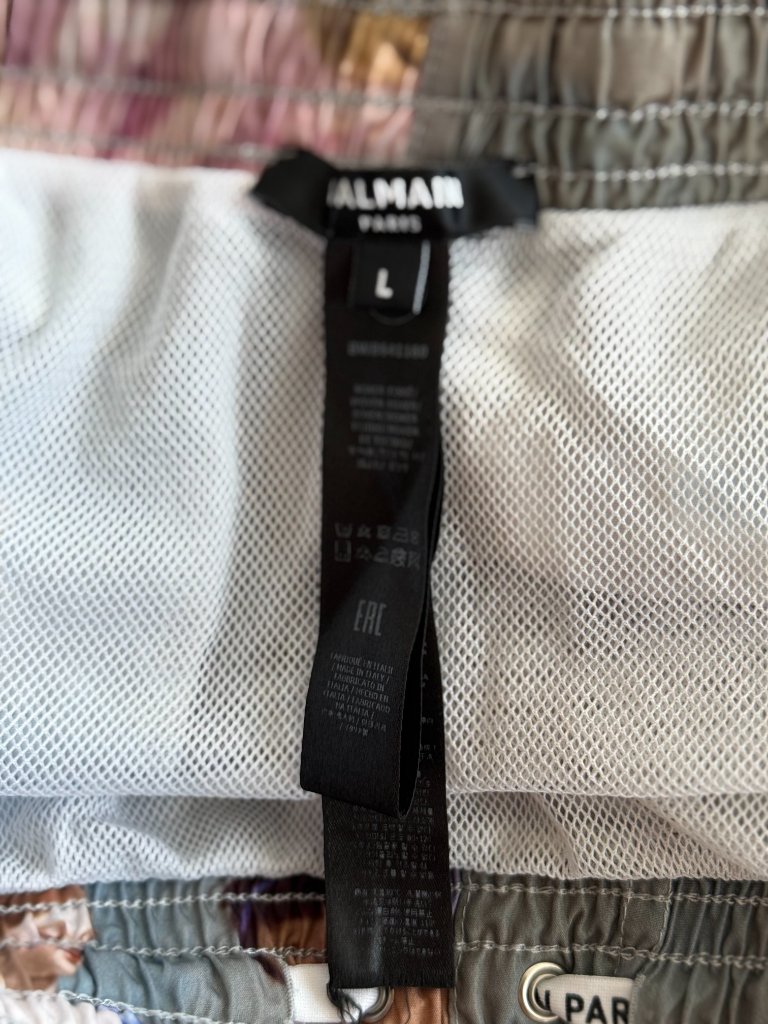 Balmain Multicolor Renaissance Graphic Swimshorts — image 4 of 6